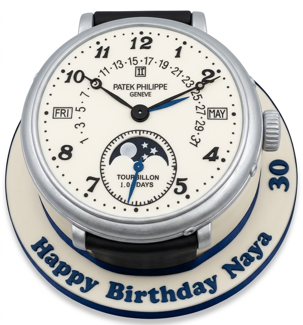 Patek Philippe Watch Birthday Cake