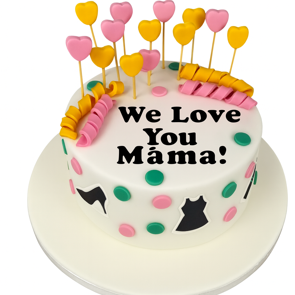 We Love You Mum Cake