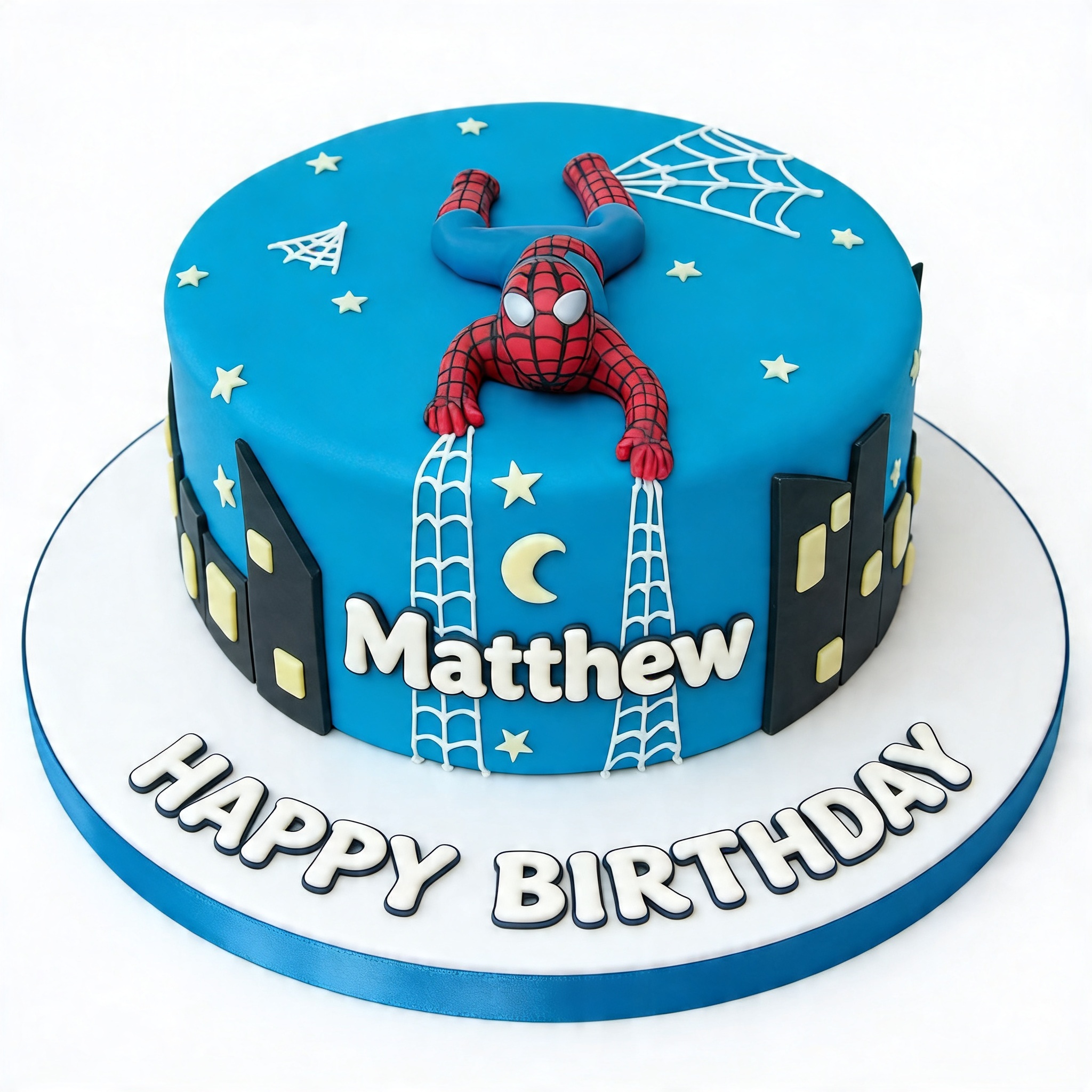 Spiderman Birthday Cake for Boys