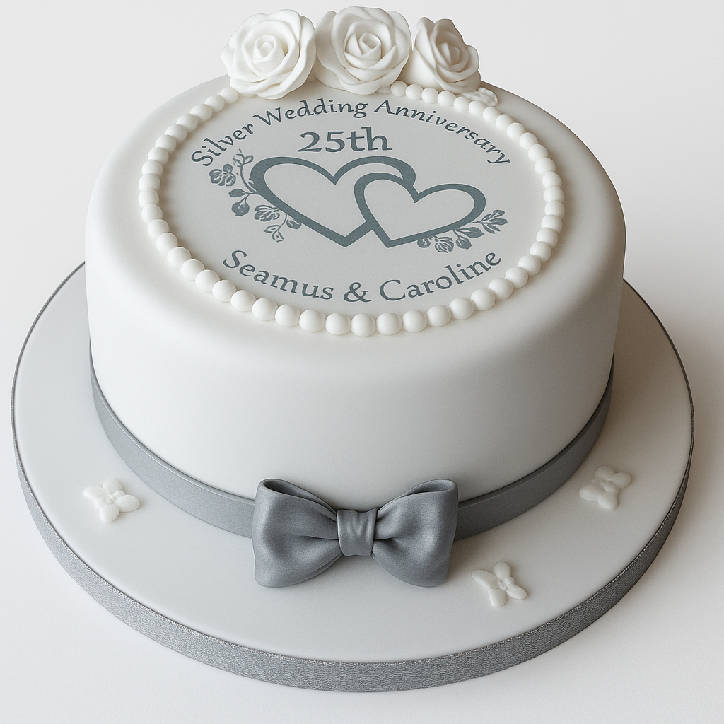 Wedding Anniversary Cake