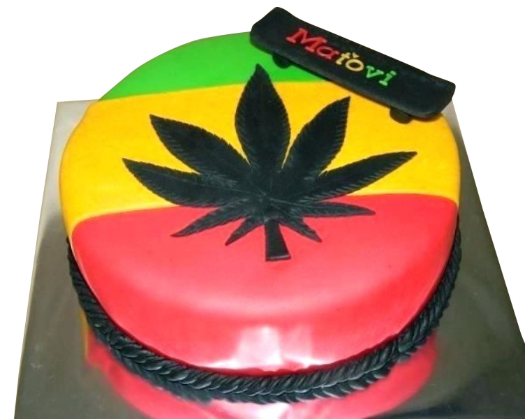 Weed Birthday Cakes