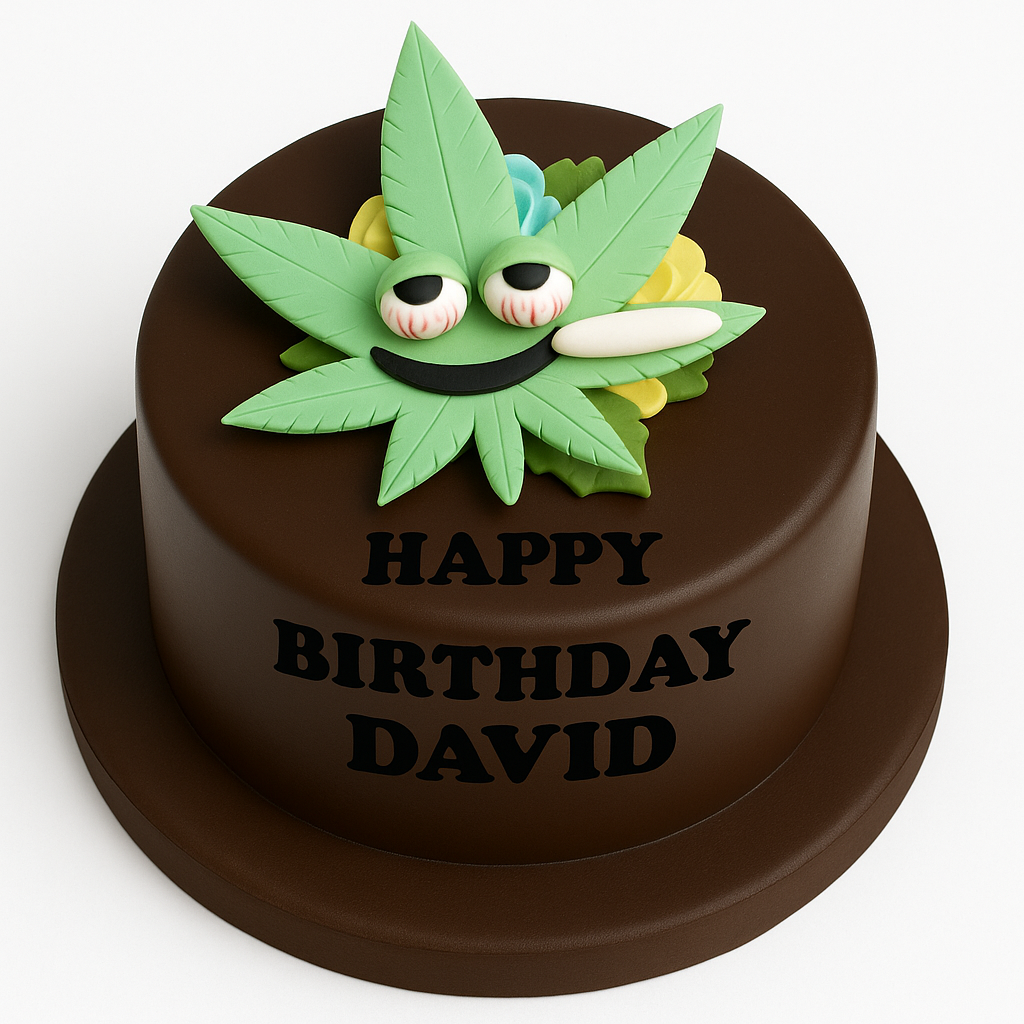 Weed Birthday Cakes