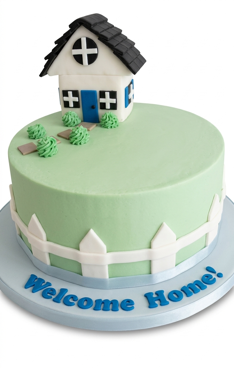 Welcome Home House Theme Cake