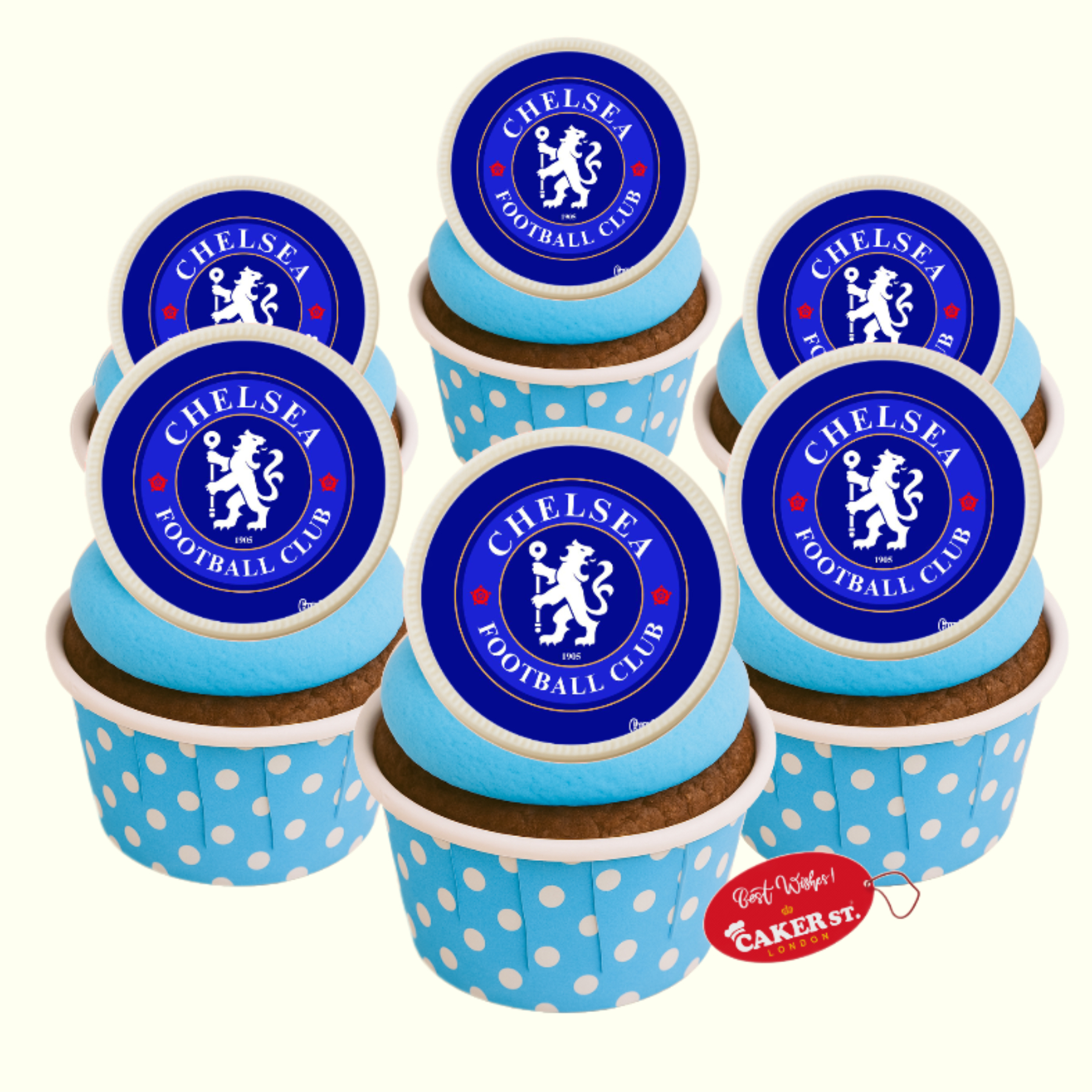 White Chocolate Chelsea Cupcakes