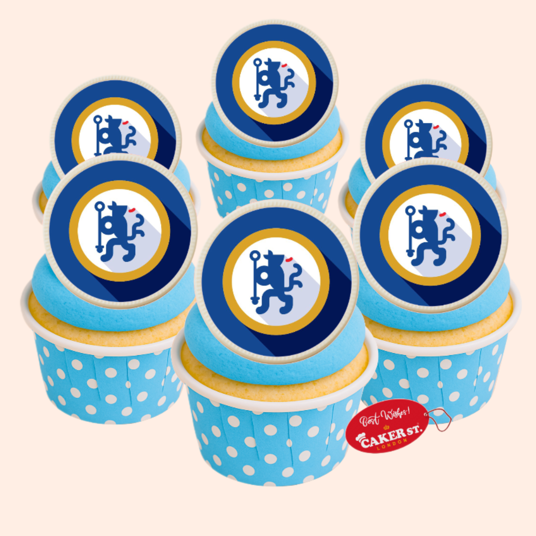 White Chocolate Chelsea Cupcakes