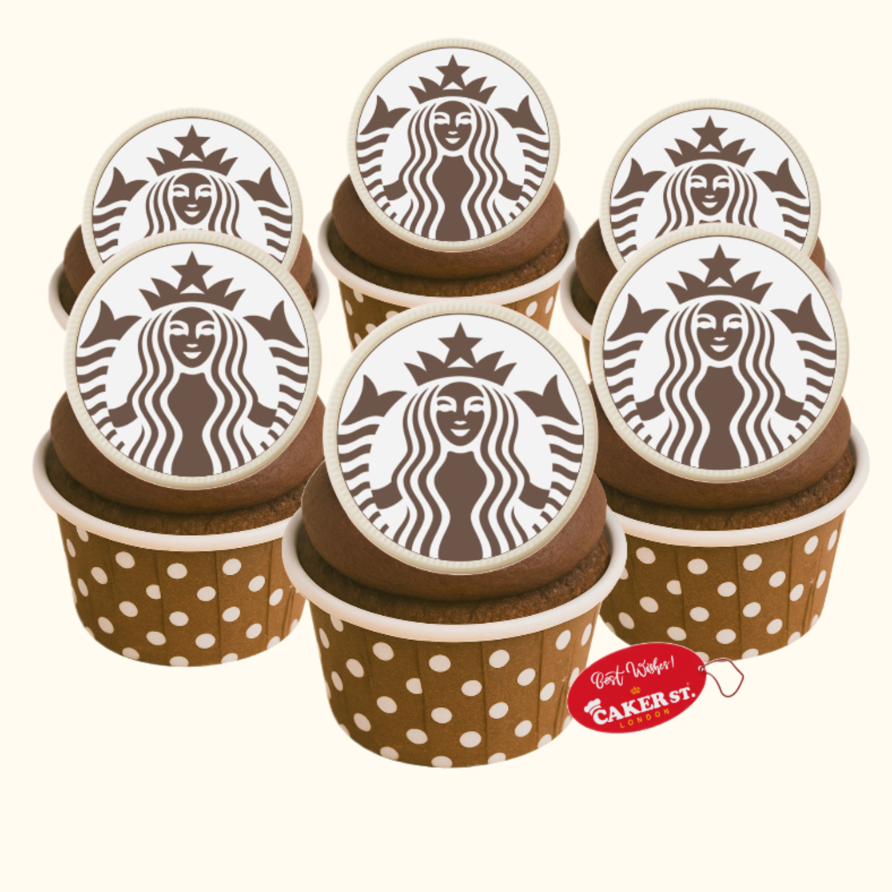White Chocolate Starbucks Coffee Cupcakes