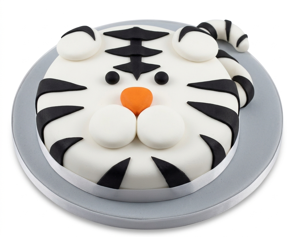 Tiger Birthday Cake
