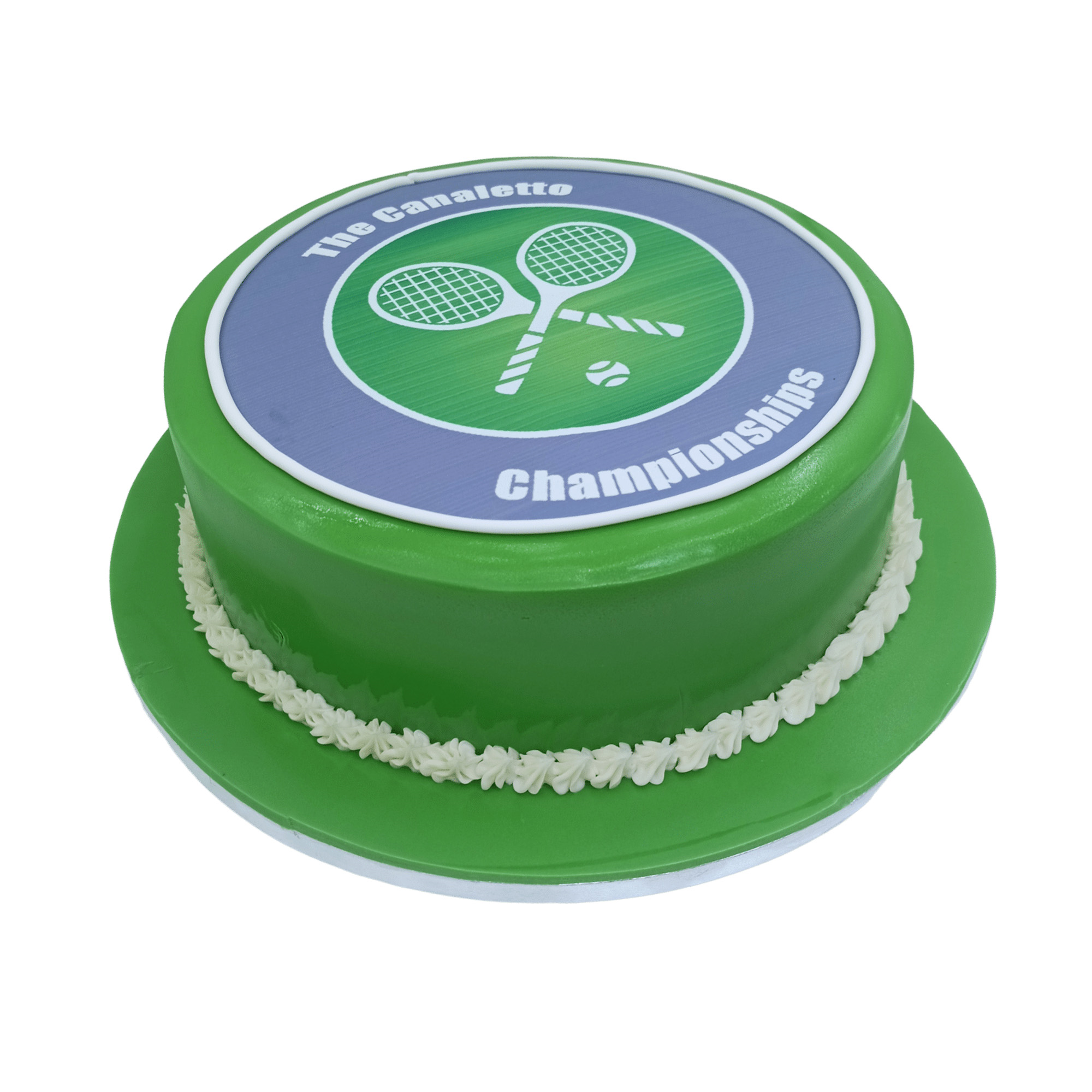 Wimbledon Tennis Theme Cake