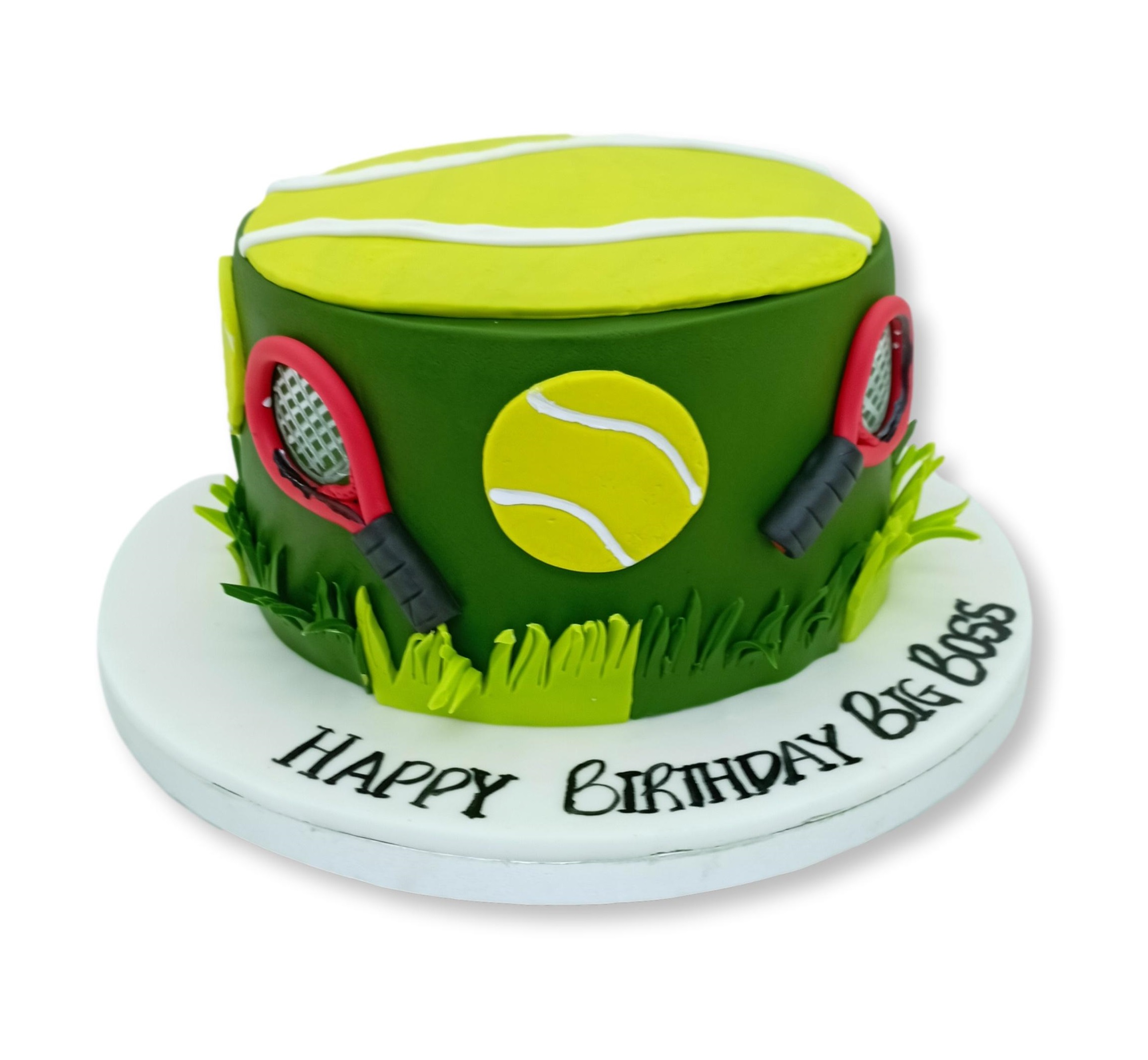 Wimbledon Tennis Theme Cake
