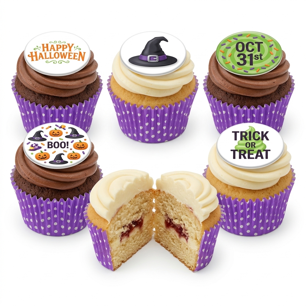 Spooky Halloween Cupcakes