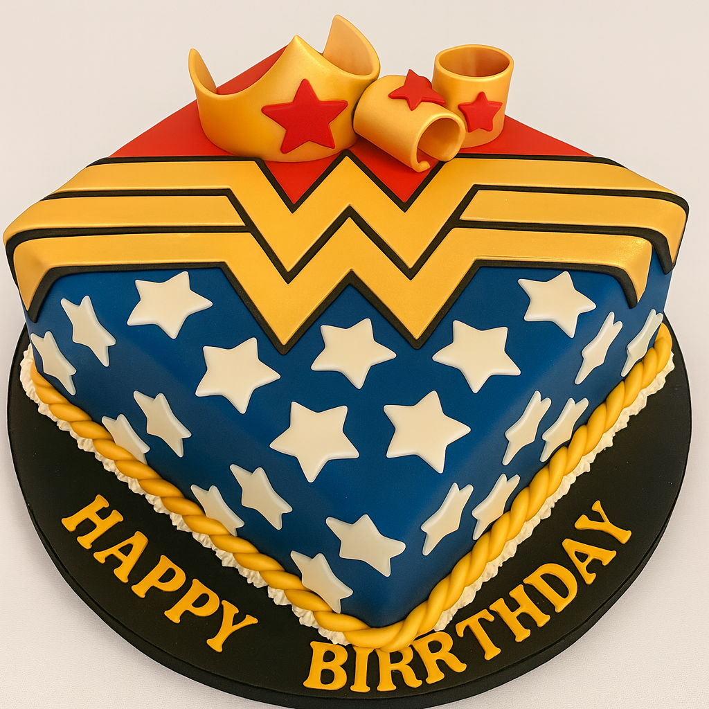 Wonder Woman Cake
