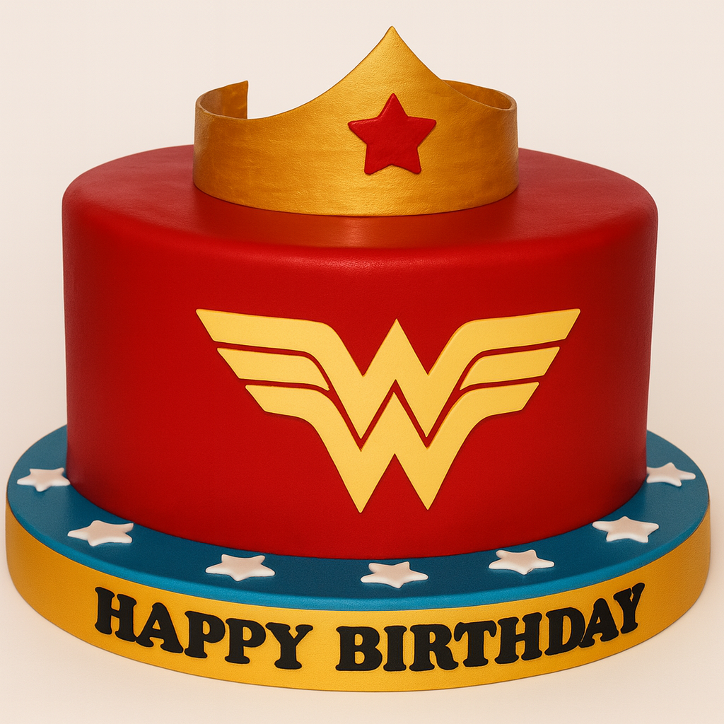 Wonder Woman Cake