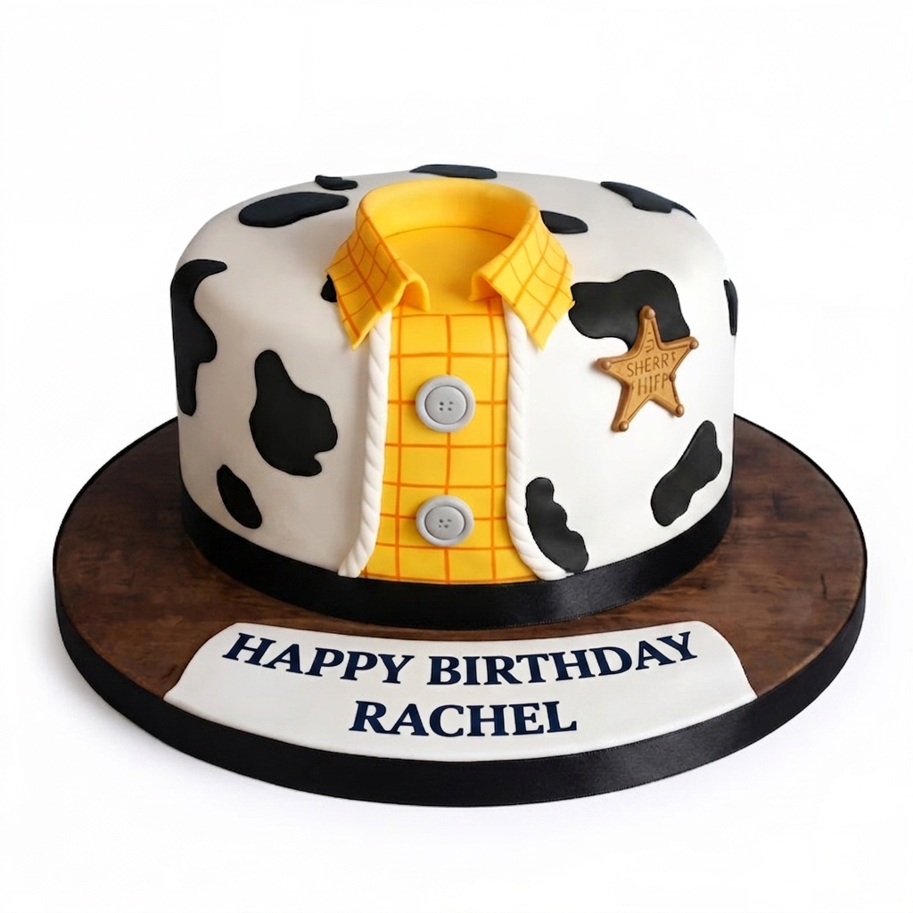 Toy Story Woody Cowboy Birthday Cake