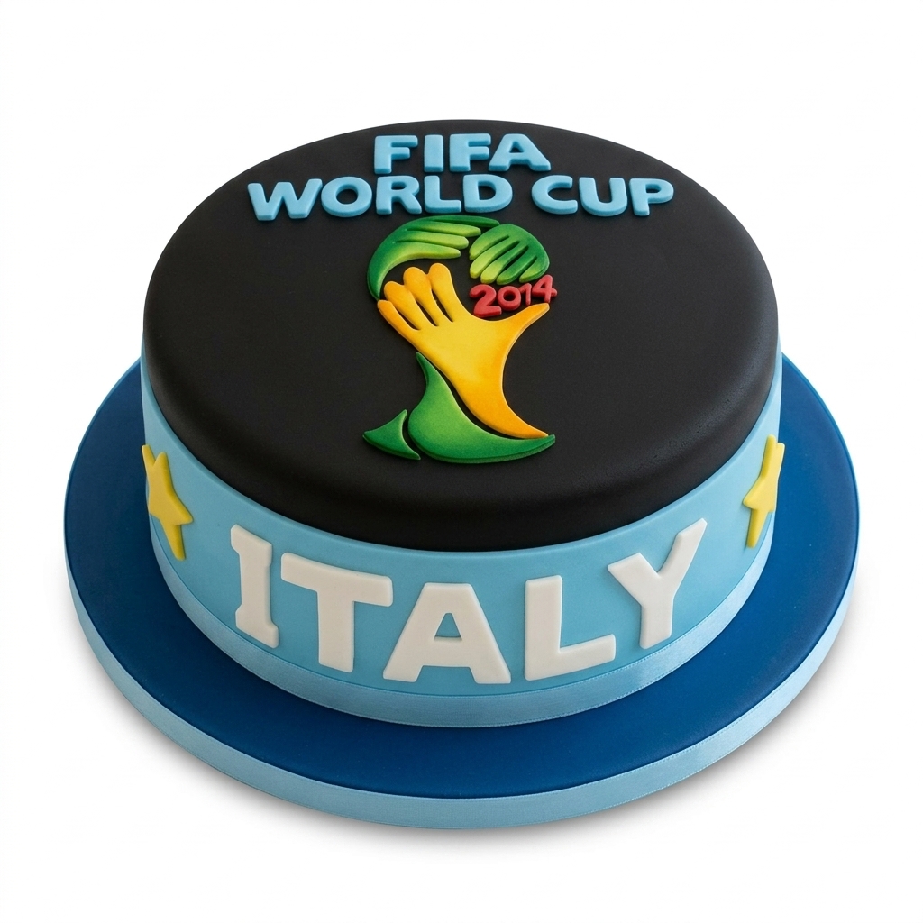 FIFA World Cup Football Birthday Cake