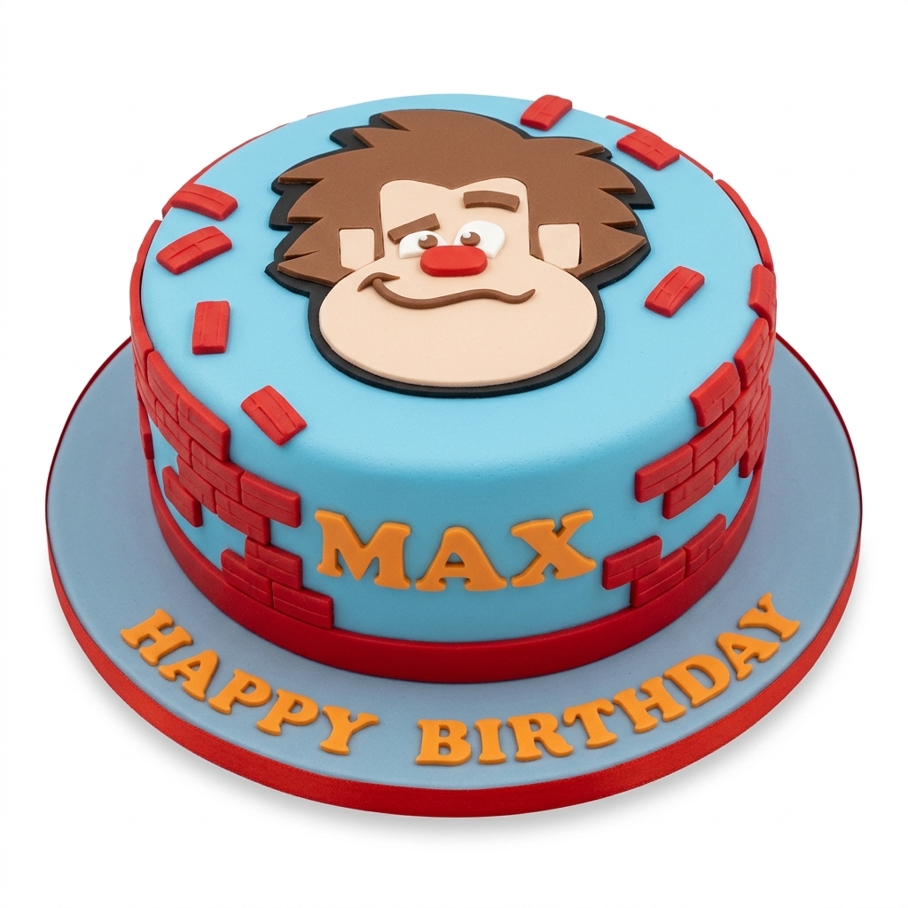Wreck It Ralph Birthday Cake