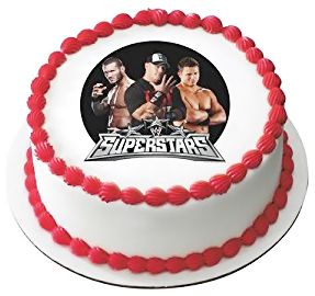 WWE Photo Cake