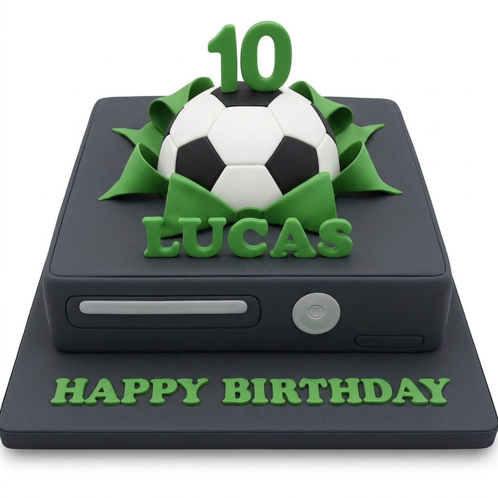 Xbox Football Birthday Cake