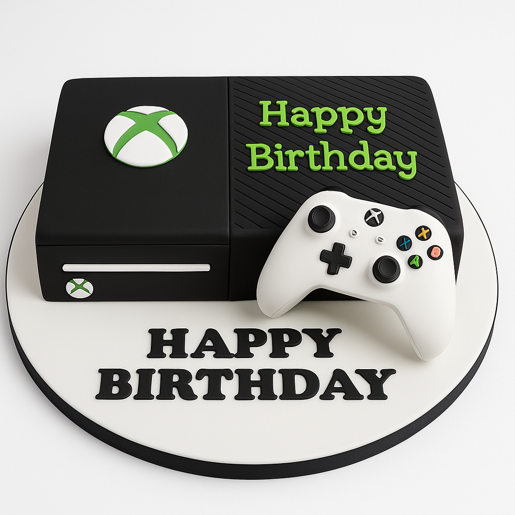 Xbox Birthday Cake
