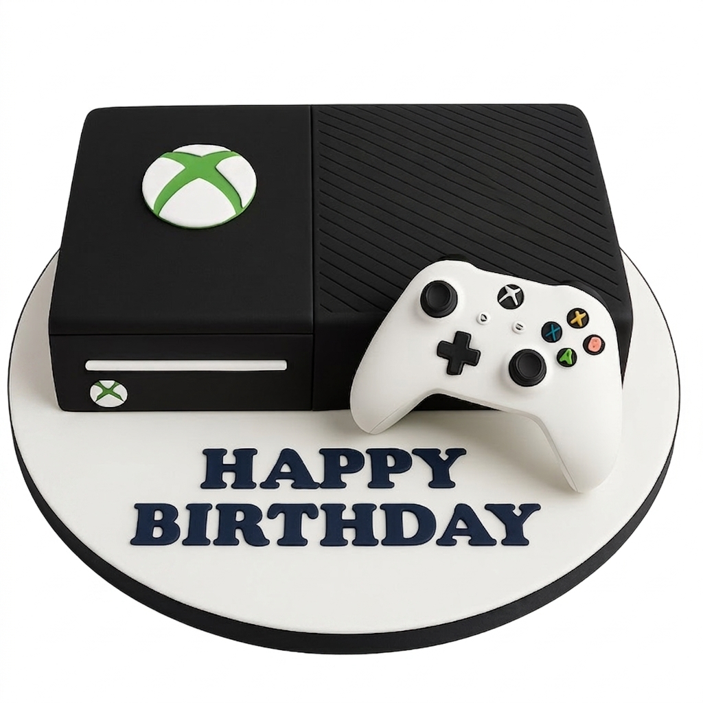 Xbox Gaming Birthday Cake