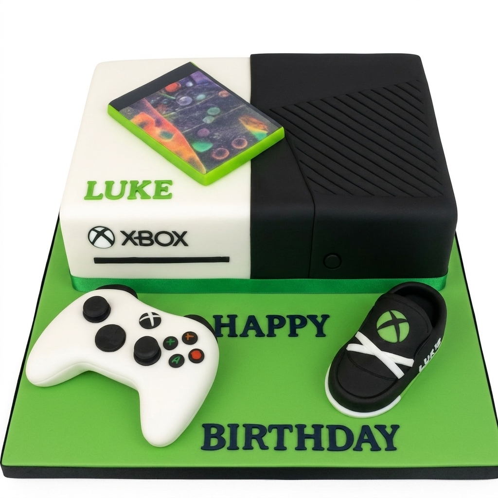 Xbox Gaming Birthday Cake