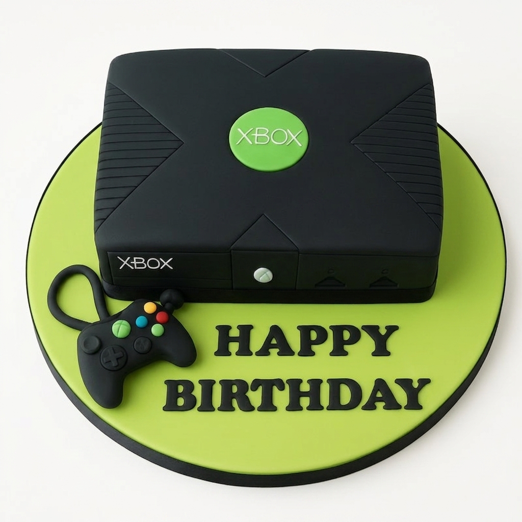 Xbox Gaming Birthday Cake