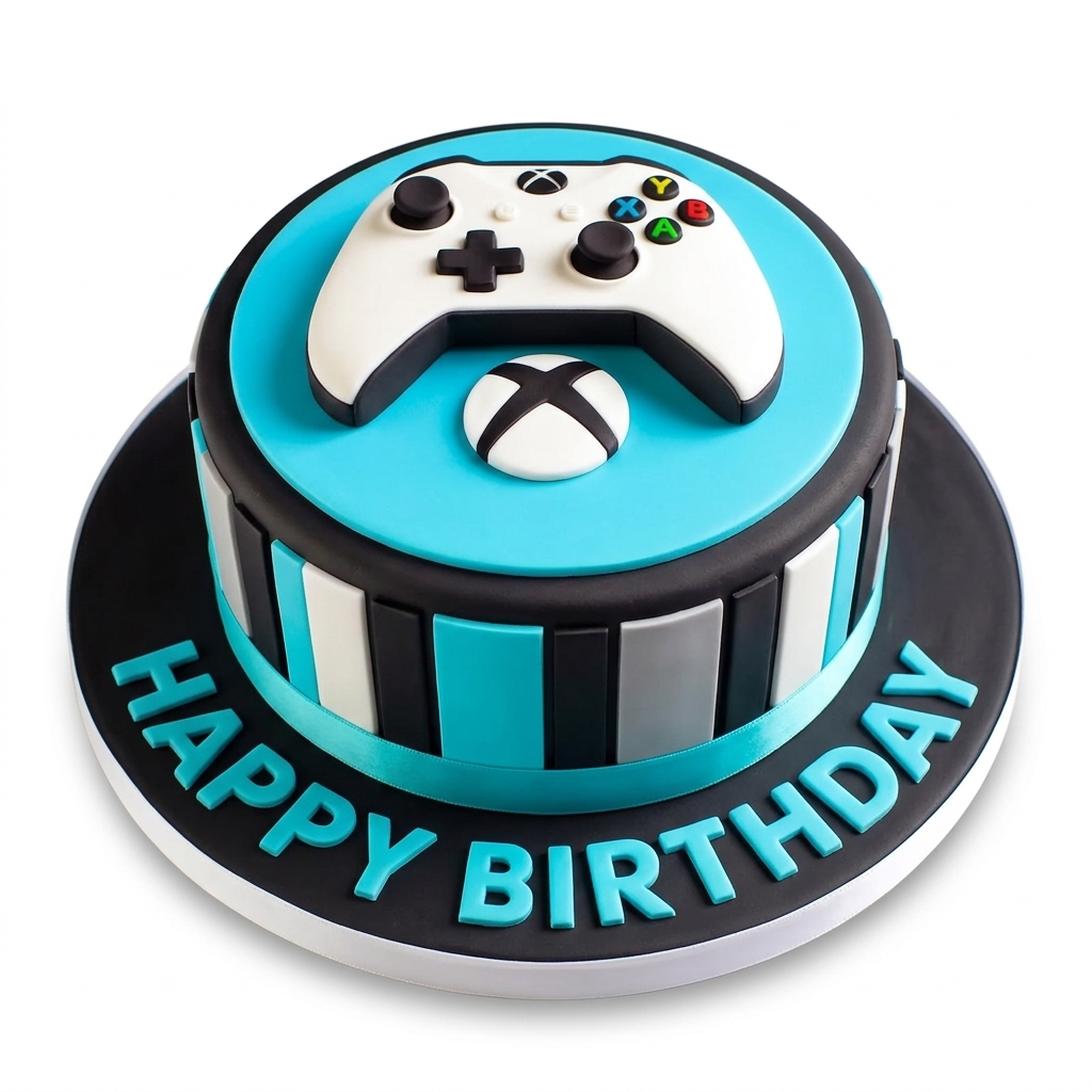 Xbox Gaming Birthday Cake