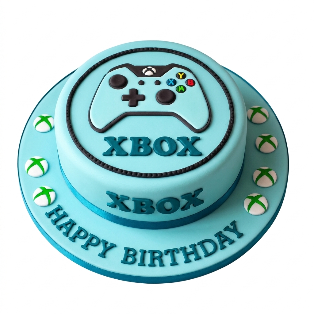 Xbox Gaming Birthday Cake