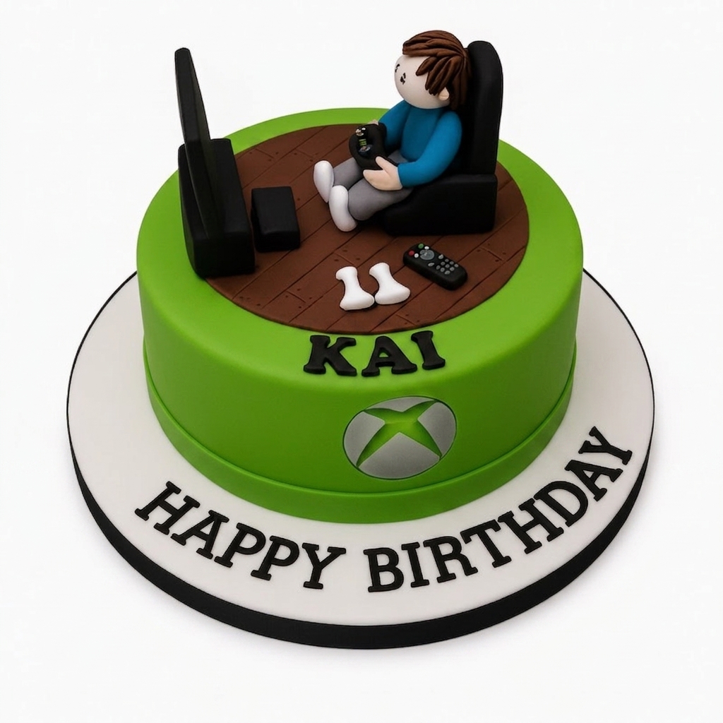 Xbox Gaming Birthday Cake