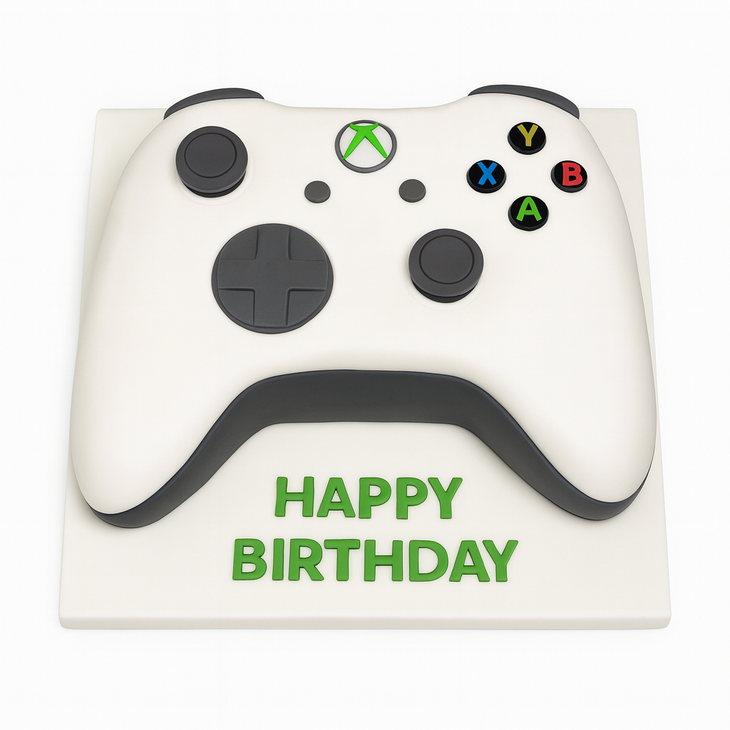 XBox Controller Birthday Cake for Boys