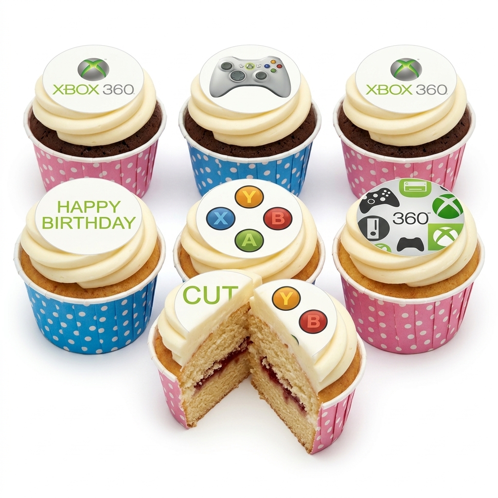 Gaming Birthday Cupcakes for Him