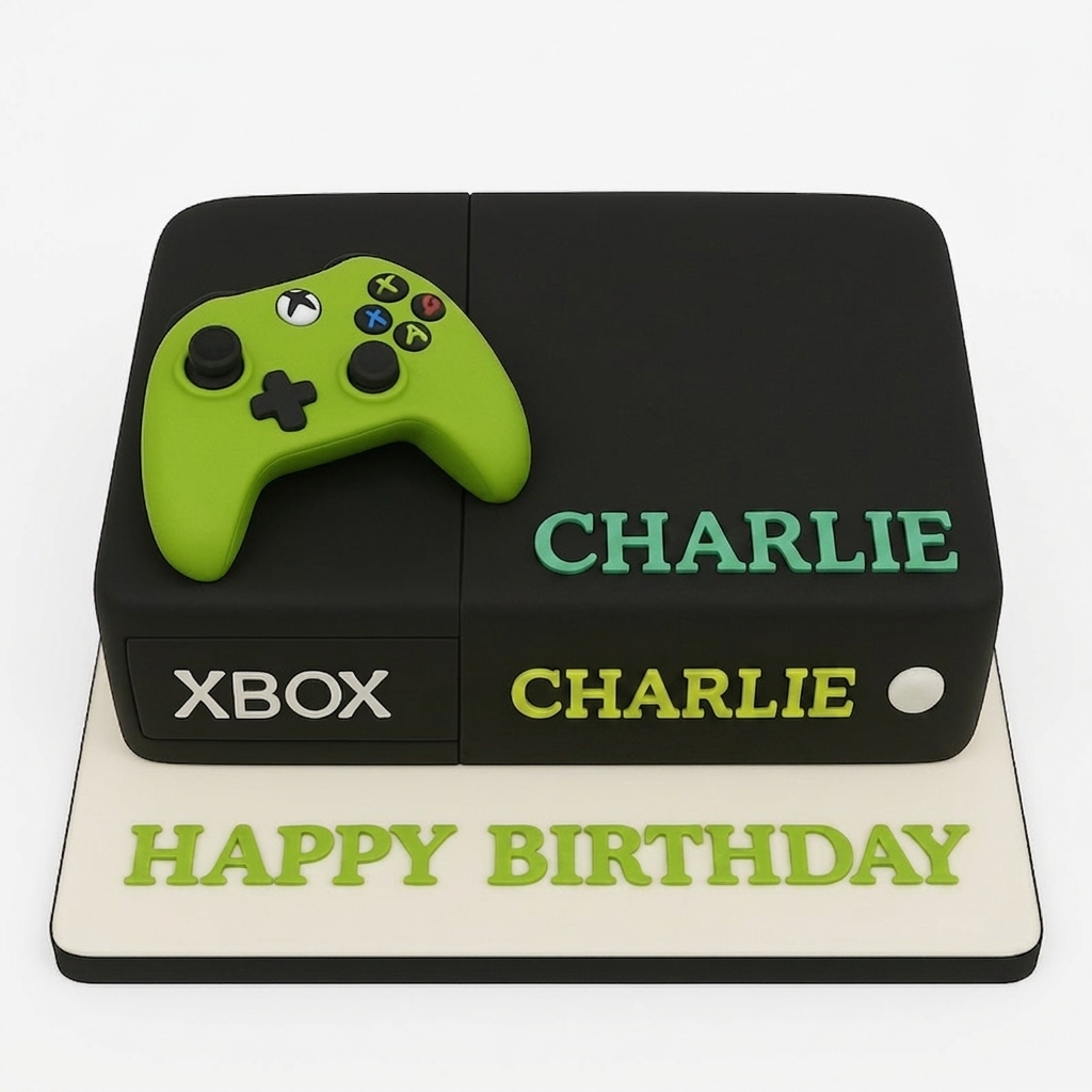 Xbox Gaming Birthday Cake