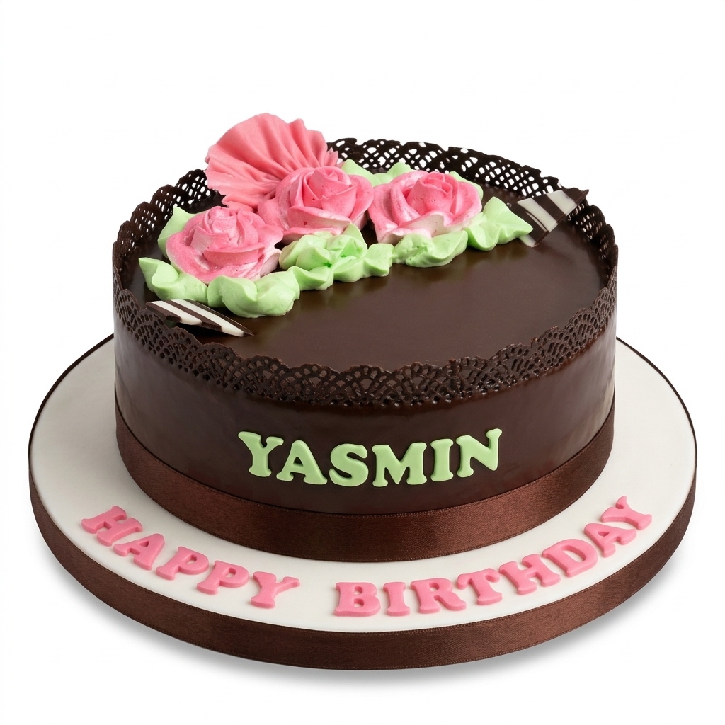 Floral Birthday Cake for Her